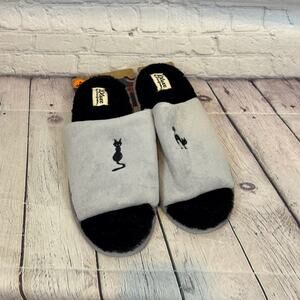 Deluxe by DeerFoam Black Cat Halloween Slippers